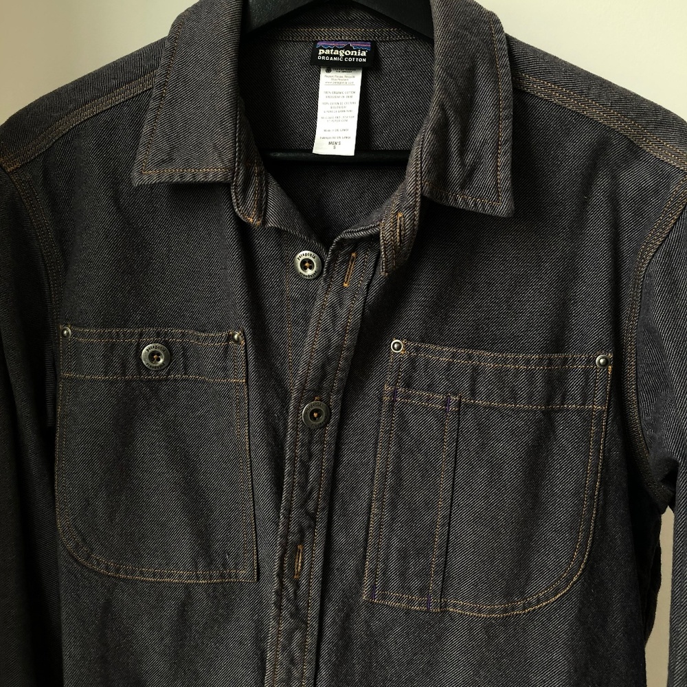 Unique Patagonia Denim Men's S Workshirt